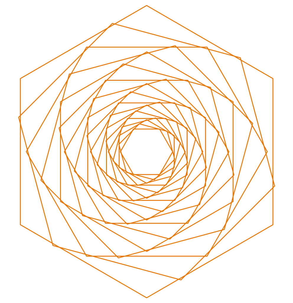 Fractal hexagonal
